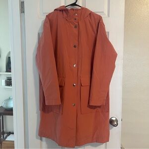 a new day Women's Rust Trench Coat